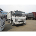 ISUZU 3cbm-8cbm ปฏิเสธรถบรรทุกขยะมูลฝอย